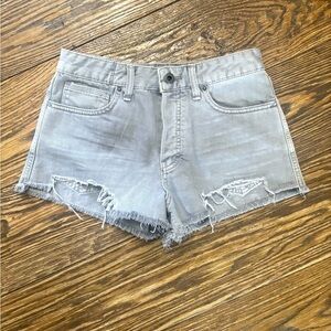 Free People Women's Cut Off Denim Jeans Size 26